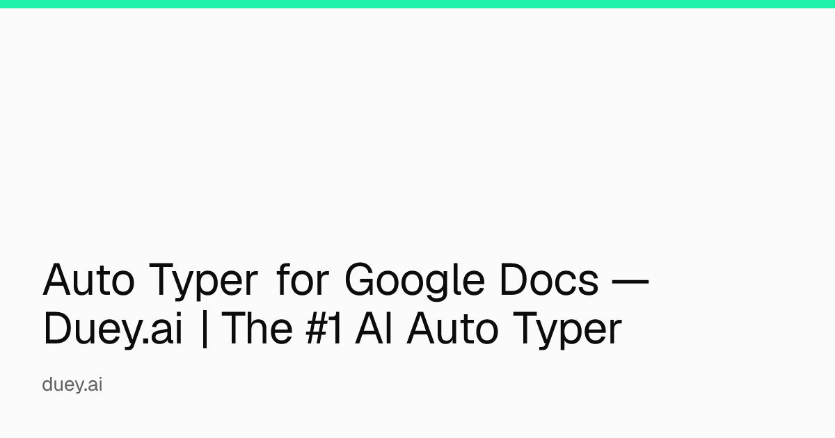 Duey AI logo